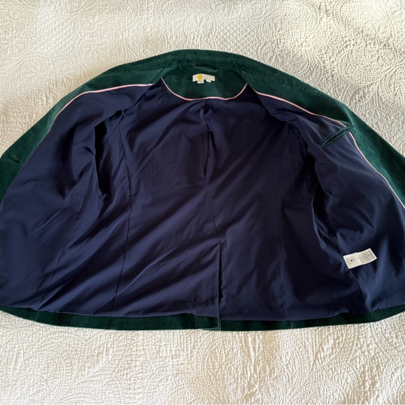 Boden Marylebone Corduroy Blazer Emerald Green Women’s US Sz 14R Academia - Picture 7 of 16